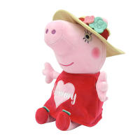Muñeca De Peluche Peppa Pig 30CM Ropa Nueva Modelo Papá Y Mamá Cerdo Juguetes Para Niños Figura De Anime Cumpleaños Regalo - details 10