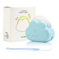 Luz Nocturna De Nube Creativa Blanca Y Azul Para Dormitorio Y Niños Luz LED Mini USB Sin Cable Forma De Nube Adorable Regalo Original Con Batería Incluida - details 16