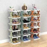 Nuevas Organizadoras De Zapatos Racks Desmontables Ahorra Espacio En El Hogar Estante Multicapa Para Zapatos Color Caja Simple - details 5