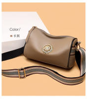 Bolso de mujer de Piel Auténtica, Modern Bolso bandolera de un solo hombro, Primera capa de Piel de Vaca, Bolso de almohada, Bolso de Hombre ancho para Mujer - details 6