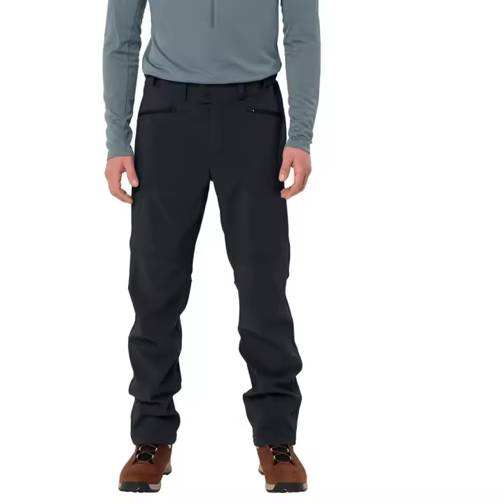 Ropa hombre Pantalones Vaude Pantalones Elope Softshell Negro - 1