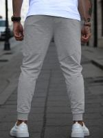 Pantalones Casuales Para Hombre Verano Transpirables Ideales Para Correr Y Fitness Con Bolsillos Talla Media Estilo Casual - details 5