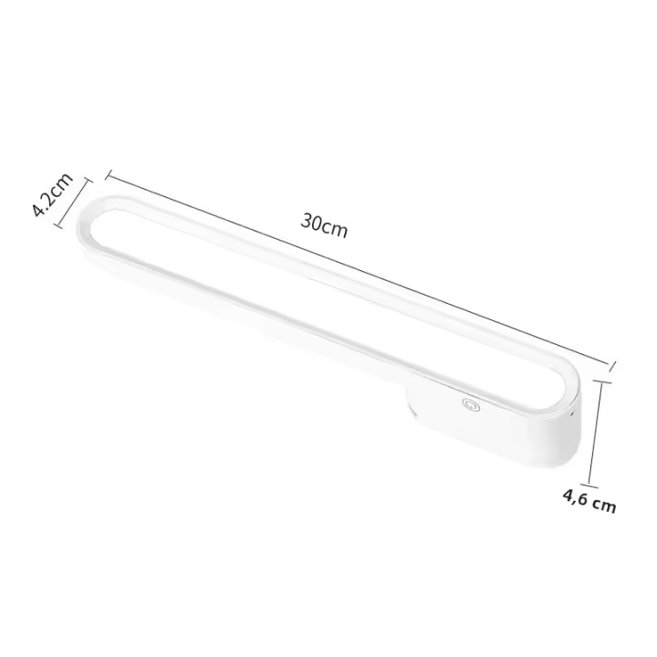 Lámpara De Mesa Magnética Colgante LED Recargable USB Luz Nocturna Para Armario Y Gabinete Control De Brillo Sin Etapas - 1
