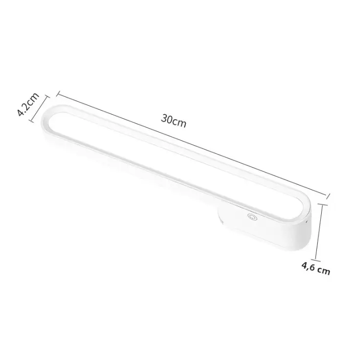 Lámpara De Mesa Magnética Colgante LED Recargable USB Luz Nocturna Para Armario Y Gabinete Control De Brillo Sin Etapas - 1