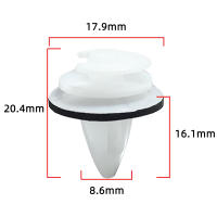 Clavija De Automóvil Nylon Para Parachoques Y Guardabarros Panel De Puerta Clavijas De Automóvil En Lote De 100/50/20PCS - details 5