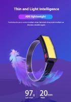 Linterna Frontal COB LED Super Brillante Recargable 180° Lámpara De Corbata Impermeable Para Actividades Al Aire Libre Como Pesca Senderismo Camping Y Ciclismo - details 11