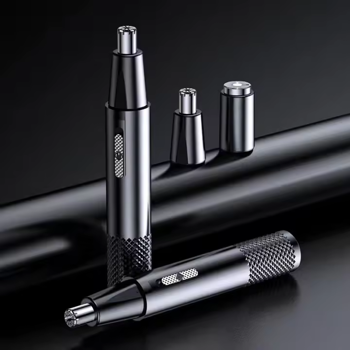 Cortadora de pelo de nariz eléctrica recargable, afeitado multicinético, dos en uno, Unisex, completamente automática, lavable - 1
