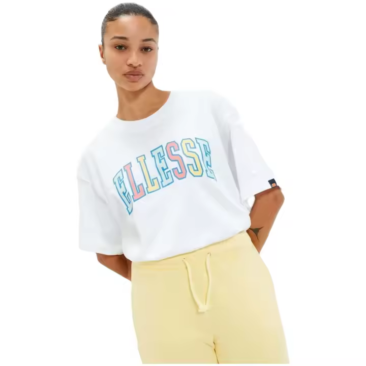 Camiseta de Manga Corta Ellesse Calipsi para unisex en color blanco - 1