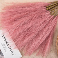 1/5PCS Flor De Pampas Artificial En Estilo INS Alta Calidad Plantas Falsas Para Decoración Bohemia De Hogar Y Jardín Para Dormitorio Y Balcones - details 14