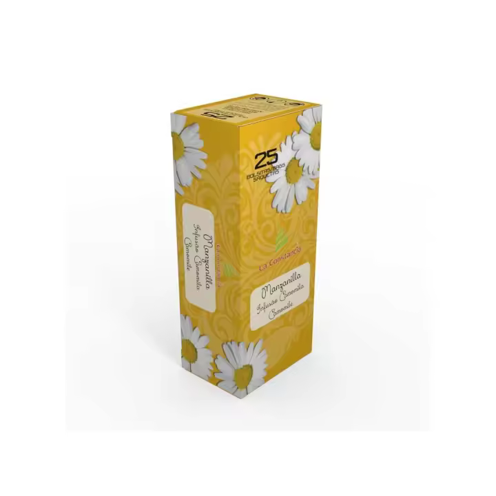 Infusión de Manzanilla La Constancia - Ayuda con las Malas Digestiones y Alivia los Gases - 25 Bolsitas - 1