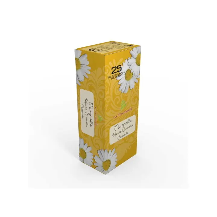 Infusión de Manzanilla La Constancia - Ayuda con las Malas Digestiones y Alivia los Gases - 25 Bolsitas - 1