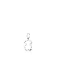 Colgante de oso de plata de ley 925, joyería DIY de lujo europea y americana, accesorios lindos y de moda para niñas - details 7