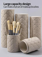 Caja De Almacenamiento Para Brochas De Maquillaje Portátil De Gran Capacidad Organizador De Cosméticos Para Viaje Con Porta Lápices De Cejas - details 0