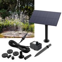 Fuente Solar De Jardín 5W 5V Con Palillo Y Sistema De Riego Para Acuario Decoración De Jardín Eficiente Y Ecológica - details 2