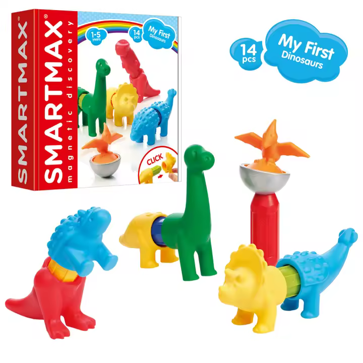 Smartmax My First Dinosaurs  Juegos Infantiles  Juguetes Bebe 1 Año A 5 Años  Juegos Educativos Niños 5 Años  Imanes Niños  Regalo Niño 1 Año O Más. - 1