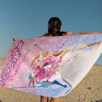 Toalla De Playa LoliRock Anime Dibujos Animados Absorbente Y Suave Para Niños Regalo Ideal Para Viajes Camping Gimnasio - details 6