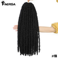 Extensiones De Cabello Sintético Butterfy Locs Crochet Meche Faux Locks Trece Mechas Extensiones De Traviesa Para Negros - details 6