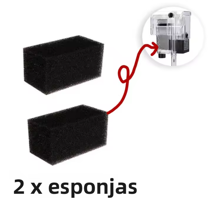 Filtro De USB Para Tanque De Peces Filtro De Caudal Exterior Para Pequeño Acuario Elimina Película De Aceite Y Oxigenación - 1