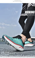 Zapatos De Correr Para Hombre 2023 Moda Algodón Microfibra Talla Grande 39-46 Zapatillas Deportivas De Exterior Estabilidad Transpirables - details 4
