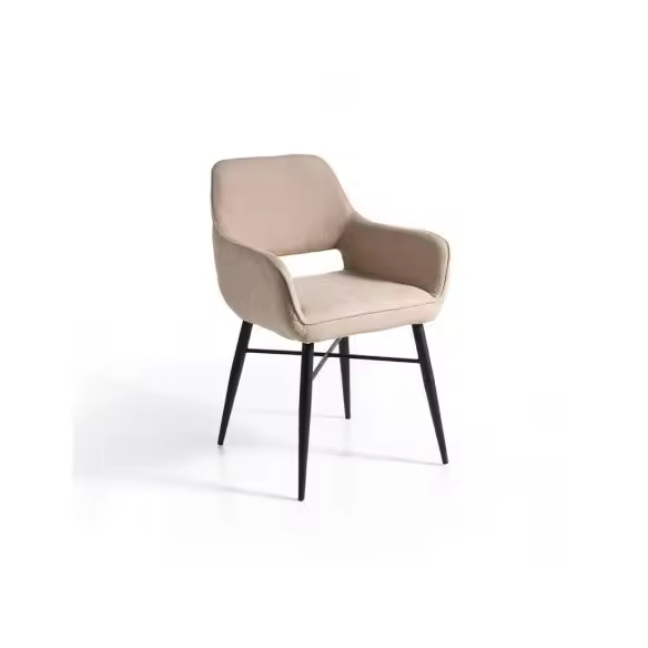 Momma Home - Juego de 2 Sillas Vintage Lando Beige - Comedor y Salón - 1