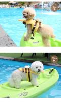 Chaleco Salvavidas de Verano para Perros – Traje de Baño con Diseño de Abeja, Arnés de Seguridad Transpirable e Impermeable para Cachorros, Ropa para Natación y Playa - details 6
