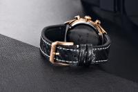 Reloj De Pulsera De Cuarzo BENYAR 2024 Para Hombre Marca De Lujo Cronógrafo Deportivo Resistente Al Agua De Acero Inoxidable Con Correa De Cuero Relojes Hombre - details 5