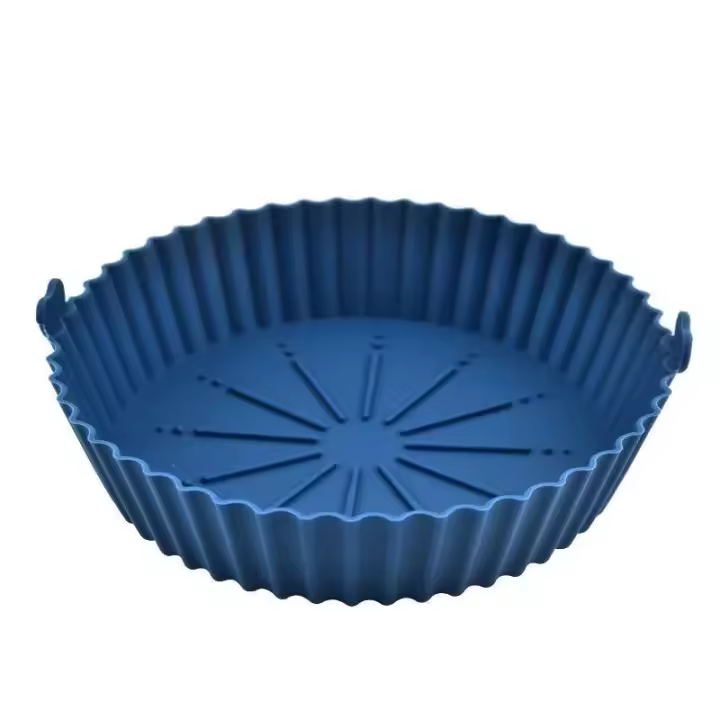 Silicona Air Fryer Fundas De Olla Repuesto Para Papel Encendido Alimentos Accesorios De Horno Reutilizable Bandeja De Hornear - 1