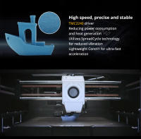 QIDI Tech Q1 Pro Impresora 3D, motores Z dobles, cámara de calor a 60°C, impresión a 350°C, hot-end de tres metales, nivelación automática, alta velocidad ≤600mm/s, procesador de 64 bits, detección de filamento, 245x245x240mm - details 10