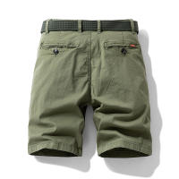 Shorts Casuales Para Hombres Algodón Puro Estilo Recto Moda Verano Pantalones Deportivos Trabajo Cinco Puntos Caballo - details 6