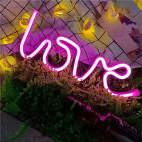 Luz Neón LOVE USB/batería Romanticismo Regalo De Valentine's Day Propuesta Luz Atmosfera De Boda Decoración De Pared Festiva - details 5