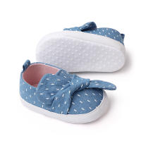 Zapatos De Bebé Para Primavera Y Verano Suaves Con Suela De Algodón Para Niñas Zapatos De Pre-walk Slip-on Color Rosa/Azul - details 3