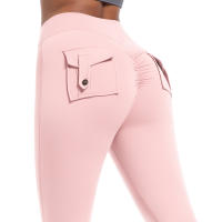 SSITO Leggings de Gimnasio con bolsillos, pantalones de entrenamiento para correr, Pantones Atlético de Alta elasticidad para Mujer, pantalones SexIs de Belta High, Mallas de elevación de glúticos de Color sólido - details 27