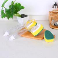 Juego De Cepillo De Limpieza Para Platos Con Botella De Detergente Y 1 Cabezal De Repuesto Para Limpieza De Cocina Herramienta De Escobilla Para Fregadero Ecológica Y Duradera - details 3