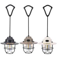 Lámpara De Camping LED Retro Recargable USB Luz De Tentación Colgante 1200mAh Linterna De Emergencia Dimmer Sin Etapas Para Pesca Y Viajes - details 7
