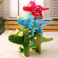 Juguete De Peluche Grande 40cm Triceratops Stegosaurus Creativo Dinosaurio Relleno Para Niños Regalo De Cumpleaños Material Suave - details 5