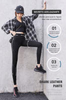 COPES Pack Ahorro 3 Piezas Leggings de Yoga de Cintura Alta para Mujer，seamless yoga leggings - details 4