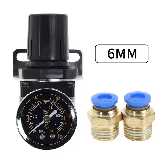  Regulador De Presión AR2000-02 G1/4'' Unidad De Tratamiento De Aire Pneumático Válvula Reguladora De Presión - 1