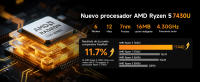 Mini PC BMAX B7A Pro AMD Ryzen 5 7430U 16GB DDR4 + 512GB SSD NVMe M.2 ampliable WiFi 6 + Bluetooth 5.2 Windows 11 Pro ordenador compacto - details 2