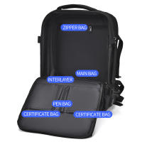 Mochila escolar para hombre, de gran capacidad para ordenador portátil morral, viaje, deportes, estudiante, Universidad - details 11