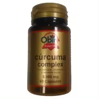Curcuma 5000 Mg (95%) +Vit C+ Pimienta 60 Caps - 1