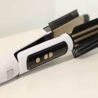 Plancha de Pelo Profesional 2 en 1, Alisa y Riza, Placas de Cerámica, Calentamiento Rápido PTC, 8 Niveles de Temperatura, Pantalla LCD, Cable Giratorio 360°, Apagado Automático, Ideal para Todo Tipo de Cabello, el mejor precio  - Extrahouse - details 4
