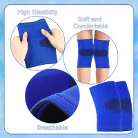 Manguito De Compresión Para Rodilla De Niños Protección Deportiva Para Baloncesto Voleibol Gimnasia Tallas Universales Colores Azul Negro Rosa - details 3