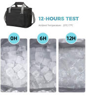 Bolsa de Almuerzo Portátil Termo 20L Bolsa de Alimentos Duradera Resistente al Agua Refrigerador Aislado para Camping Oxford Cajas de Dinner Backpacks - details 1
