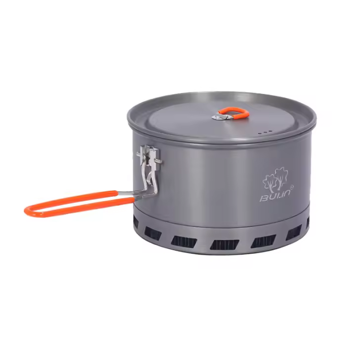 Bulin 2L Sartén De Camping Ultraligera De Aleación De Aluminio Para Exteriores Utensilios De Cocina Para Picnic - 1