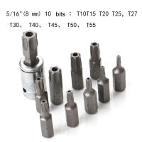 Juego De Llaves Torx Y E-Torx 34/29 Piezas Con Driver 1/4" 3/8" 1/2" Herramienta Manual Para Reparación De Coches - details 5