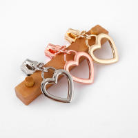 Kit De Cabezas De Cremalleras Metálicas Para Nylon Pulls De Cremalleras De Cierre Con Diseño De Corazón Accesorios Para Manualidades Y Bricolaje Para Bolsos Y Maletas - details 0