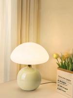 Lámpara De Mesa LED Para Dormitorio Luz De Ambiente En Colores Blanco Rosa Rojo Beige Naranja Estilo Moderno Decoración De Habitación - details 5