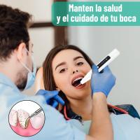 Garaldentist Cepillo dental Raspador Ultrasonico, Limpiador de sarro y placa - Eliminador de Sarro y Placa, 3 Modos. Carga USB C, Color blanco, Iluminador led, Antisarro + 4 Herramientas profesionales, Envio 1-3 dias habiles, intrucciones en español. - details 1