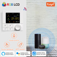 Termostato Inteligente Tuya WiFi Para Calefacción Eléctrica Y Agua/Boiler Gas Controlador De Temperatura Compatible Con Google Home Y Alexa 220V - details 2