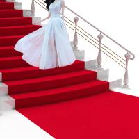 Carpetazo Rojo De Boda Personalizable De 1.2M Ancho Para Aisle Runner Decoración Interior Y Exterior Para Eventos Y Fiestas Textil De Carpeta De Hogar - details 10